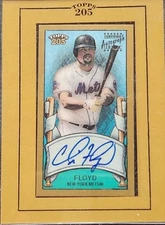 2003 Topps T205 Cliff Floyd # TA-CF Auto 