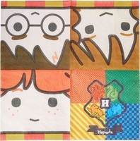 Gadget - Amscan: 16 Napkins Harry Potter 33 X 33 Cm -D- Amscan