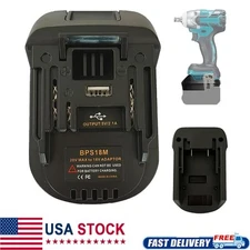 Adapter For Black&Decker For Porter Cable 20V Battery to For Makita 18V tool