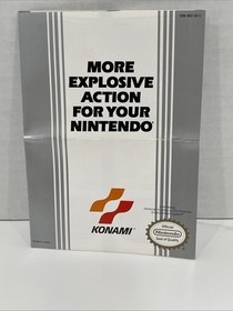 Super C Nintendo NES Authentic Complete NEW (Other) w/ Manual Oval Seal