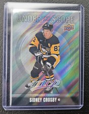 2024-25 Upper Deck MVP Sidney Crosby Under the Scope 2026 Team Canada Olympics