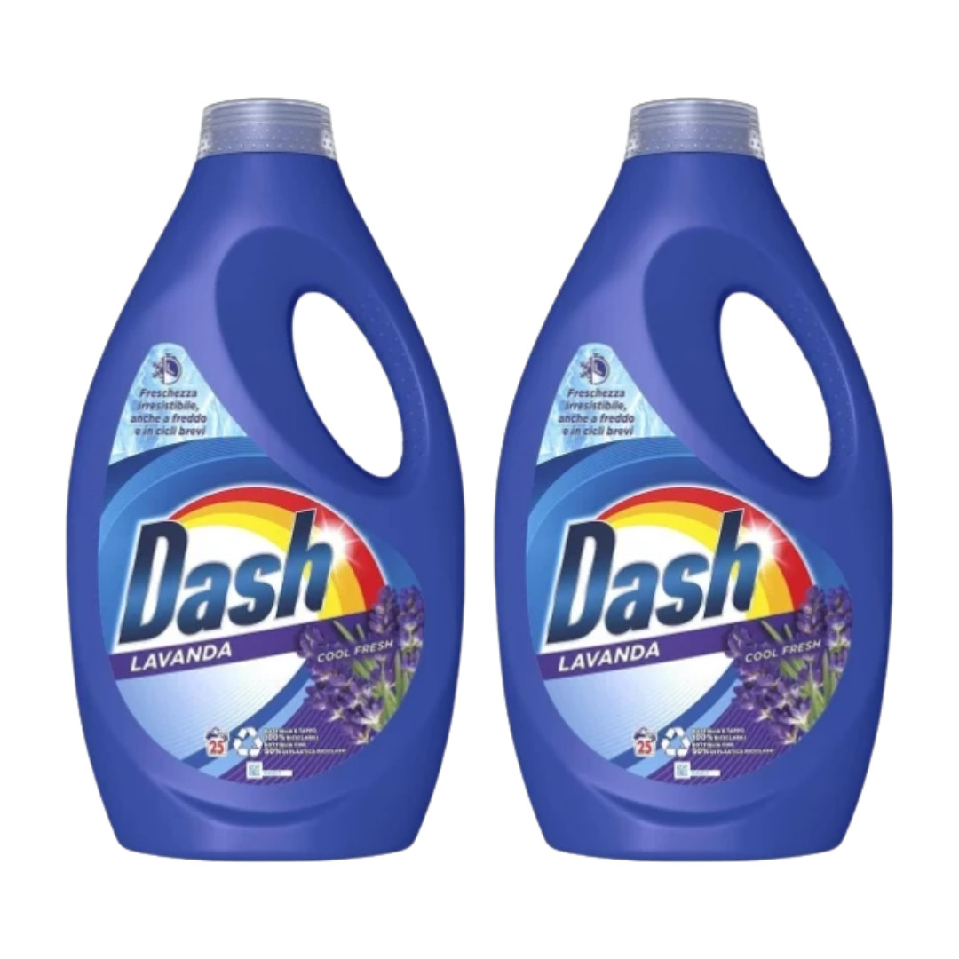 Dash Liquido Lavanda 21 Lavaggi x 2 - Pulito Impeccabile e Profumo
