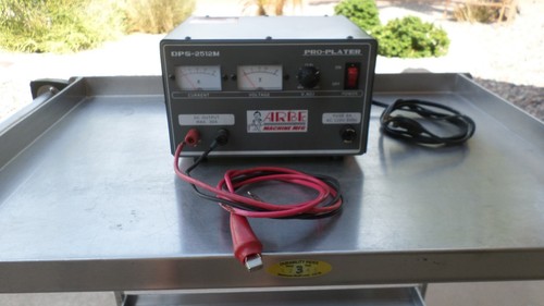 ARBE 25 Amp Pro Plater DPS-2512M Electroplating Machine Analog Rectifier