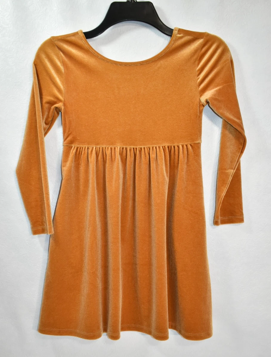 Robe Old Navy Pour Fille - Taille XS - Orange à Pois - Taille Marquée - NEUVE Avec étiquettes