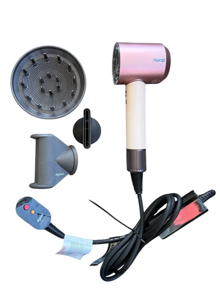 Dyson Supersonic Nural Hair Dryer HD16 Ceramic Pink Rose Gold w/ 3 Attachments - Image 2 of 2