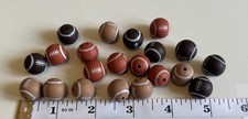 Silicone Football Focal Beads