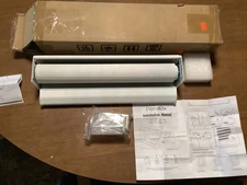 Persilux Cordless Zebra Blinds for Windows 15" X 47" WHITE NEW IN BOX