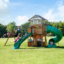 Backyard Discovery Bristol Point Cedar Swing Kids Set/Playset -Assemble Yourself