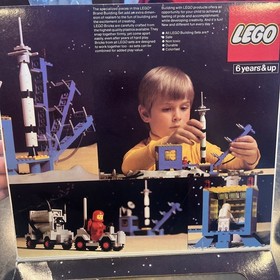 LEGO Classic Space Set: Alpha-1 Rocket Base (483) Complete in Box!