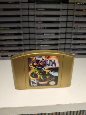 Zelda Majora's Mask Nintendo 64 (N64) Collector Edition Holographic Gold!!!   