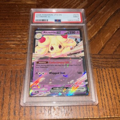 Alcremie EX 075/159 Journey Together Double Rare Pokémon TCG Card