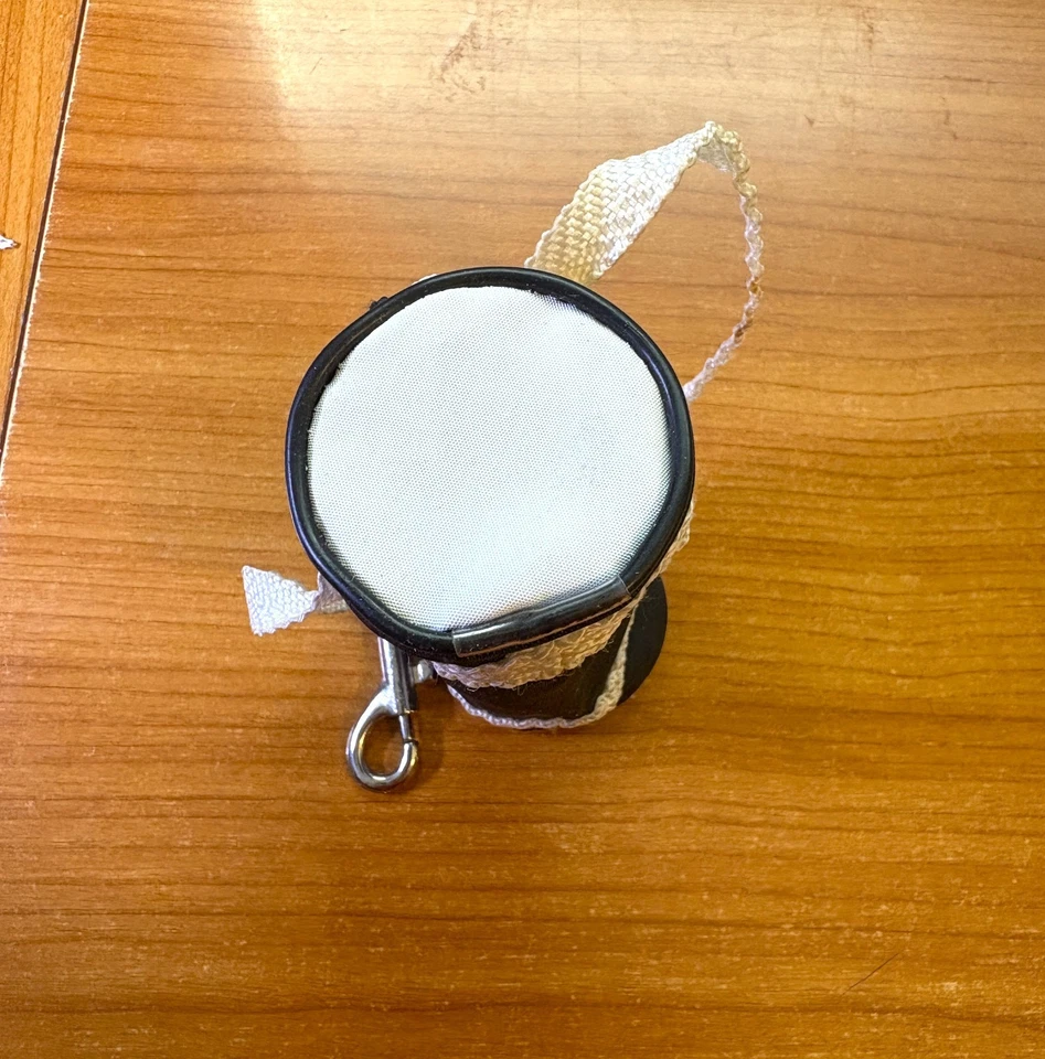 SAN FRANCISCO GIANTS MLB BASEBALL KEY CHAIN - 4" ZIPPERED DUFFLE BAG - Image 4 of 4