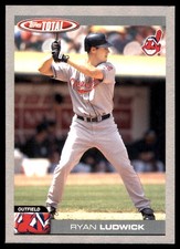 Ryan Ludwick 2004 Topps Total #546 Indians MLB READ FREE SHIPPING AutographDen