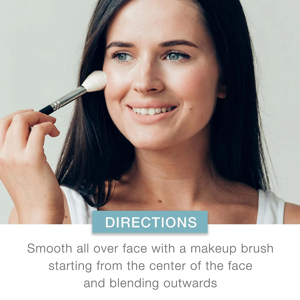 Mineral Sheers Loose Powder Makeup Foundation, Lightweight Face Makeup, Sheer to - Image 4 of 4