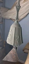 Arcosanti Paolo Soleri Bronze Wind Bell 22 " Length  6" Bell Ht  5" Wide,Bronze 