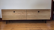 Tikamoon Solid Oak TV Unit