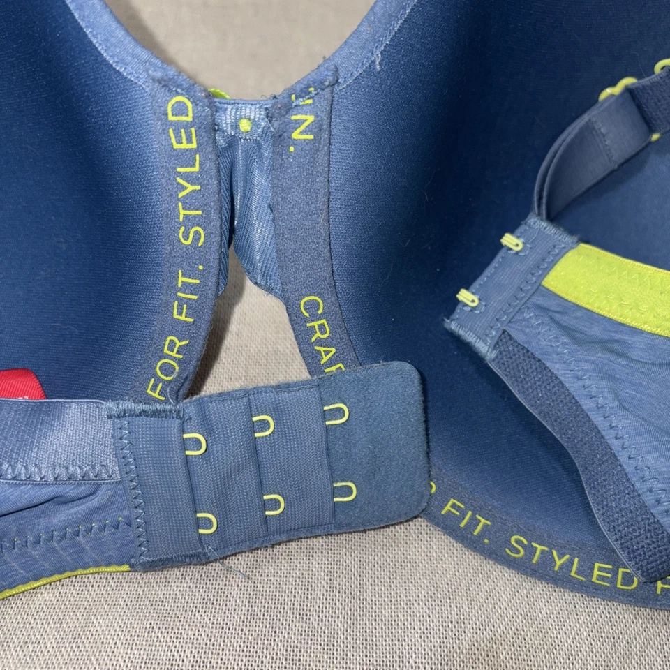 cleo by panache bra Koko Muse 34GG Blue Full Coverage Lightly Lined Smooth - Image 3 of 4