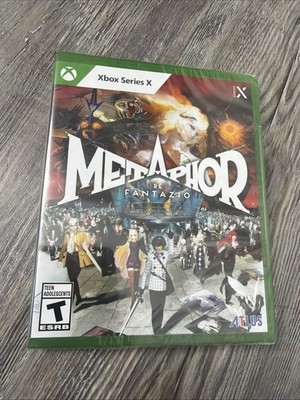 Metaphor: ReFantazio Brand New XBOX SERIES X Game XSX ESRB Release
