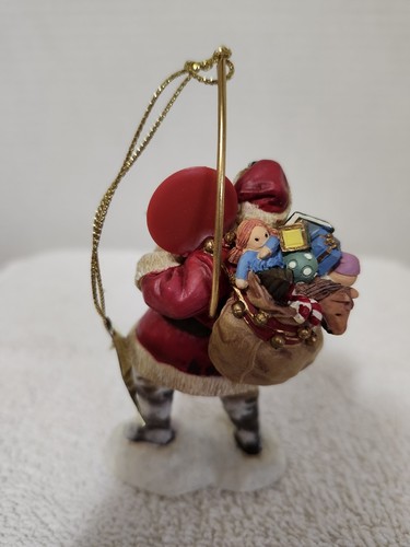 1999 Danbury Mint Santa Coca Cola Ornament Wherever I Go - Picture 7 of 15