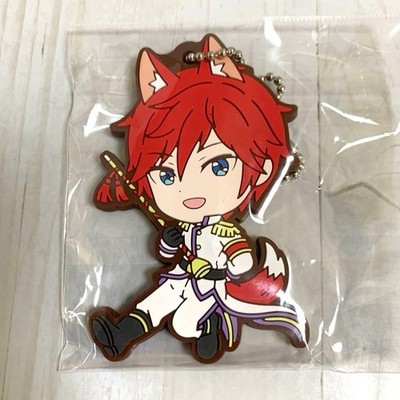 14+ Re:Zero Reinhardt Kyun Chara Illustration Rubber Strap Near Mint Anime Gift