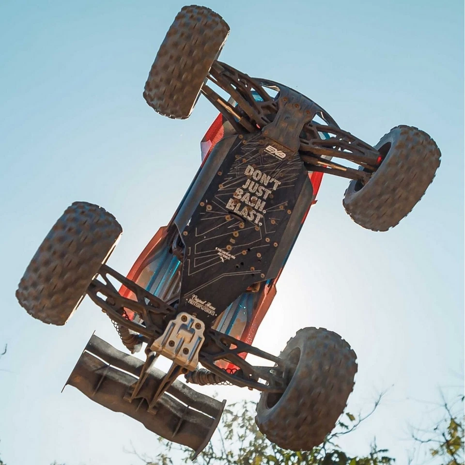 Arrma ARA8608V6T1 KRATON 6S V6 4X4 BLX Brushless 1:8 Speed MT RTR, Blau/Orange - Bild 4 von 4