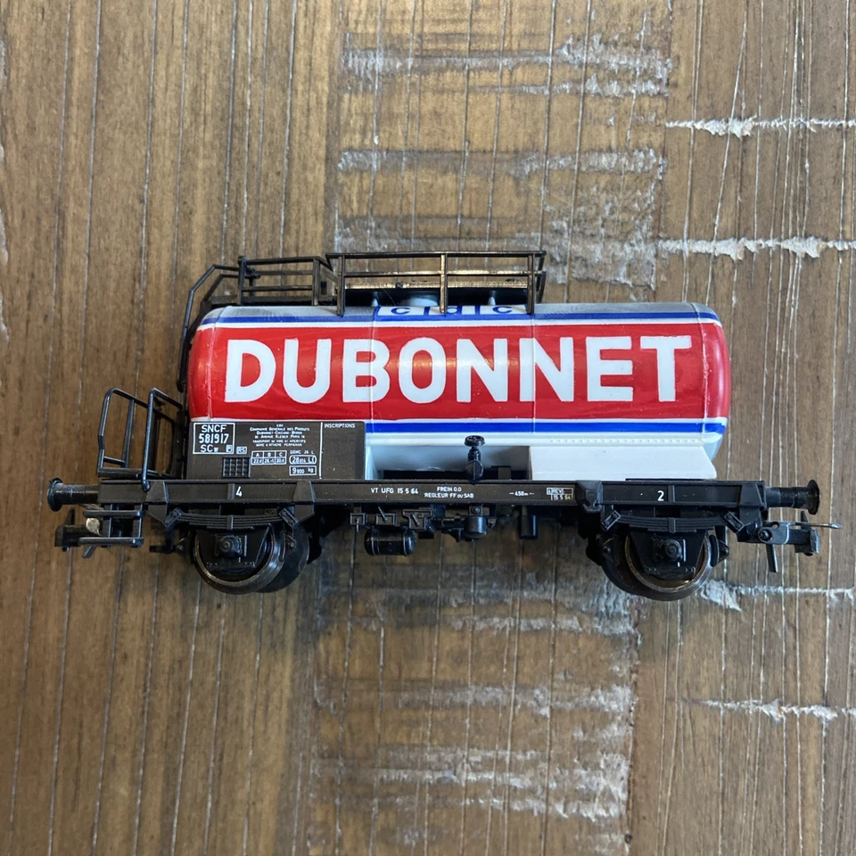 Roco HO 4337F Tank Car Dubonnet With Box - Made In Austria - Image 2 of 4