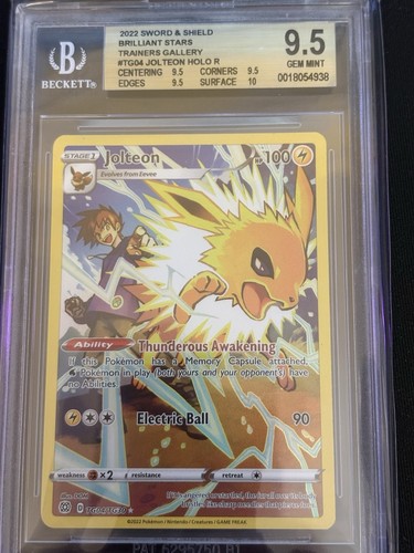 Jolteon graded BGS 9.5 for sale on eBay