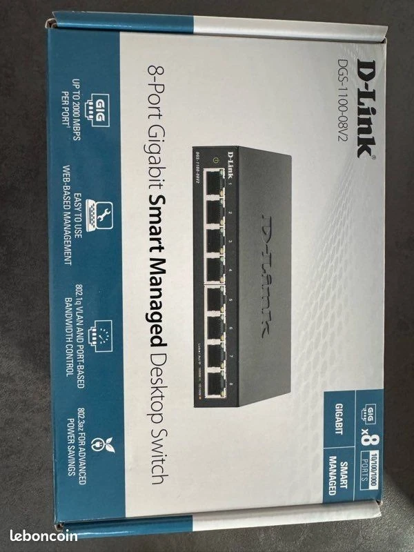 Switch Dlink DGS-1100 8 ports - Photo 1/1
