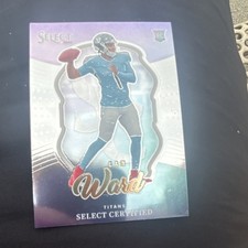 Panini Rookie Cam Ward Tennessee Titans Football Card Select Insert #2 2025