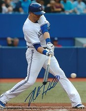 Autographed NOLAN REIMOLD Toronto Blue Jays 8x10 Photo w/ COA