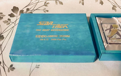Zippo Lighter Star Trek Limited Edition Next Generation Made in 