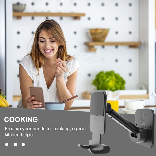 Wall Mount Cell Phone Holder Wall Hanging Mobile Stand Phone Wall Mount - Photo 3 sur 12