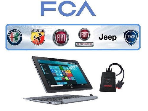 KIT DIAGNOSI CODIFICA GRUPPO FCA STELLANTIS FIAT ALFA ROMEO LANCIA JEEP OBD