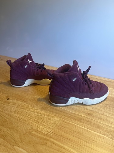 Achat / Vente Air Jordan 12 Retro (Gs) Bordeaux Rouge (153265-617) Chaussure de Basket Pas Cher