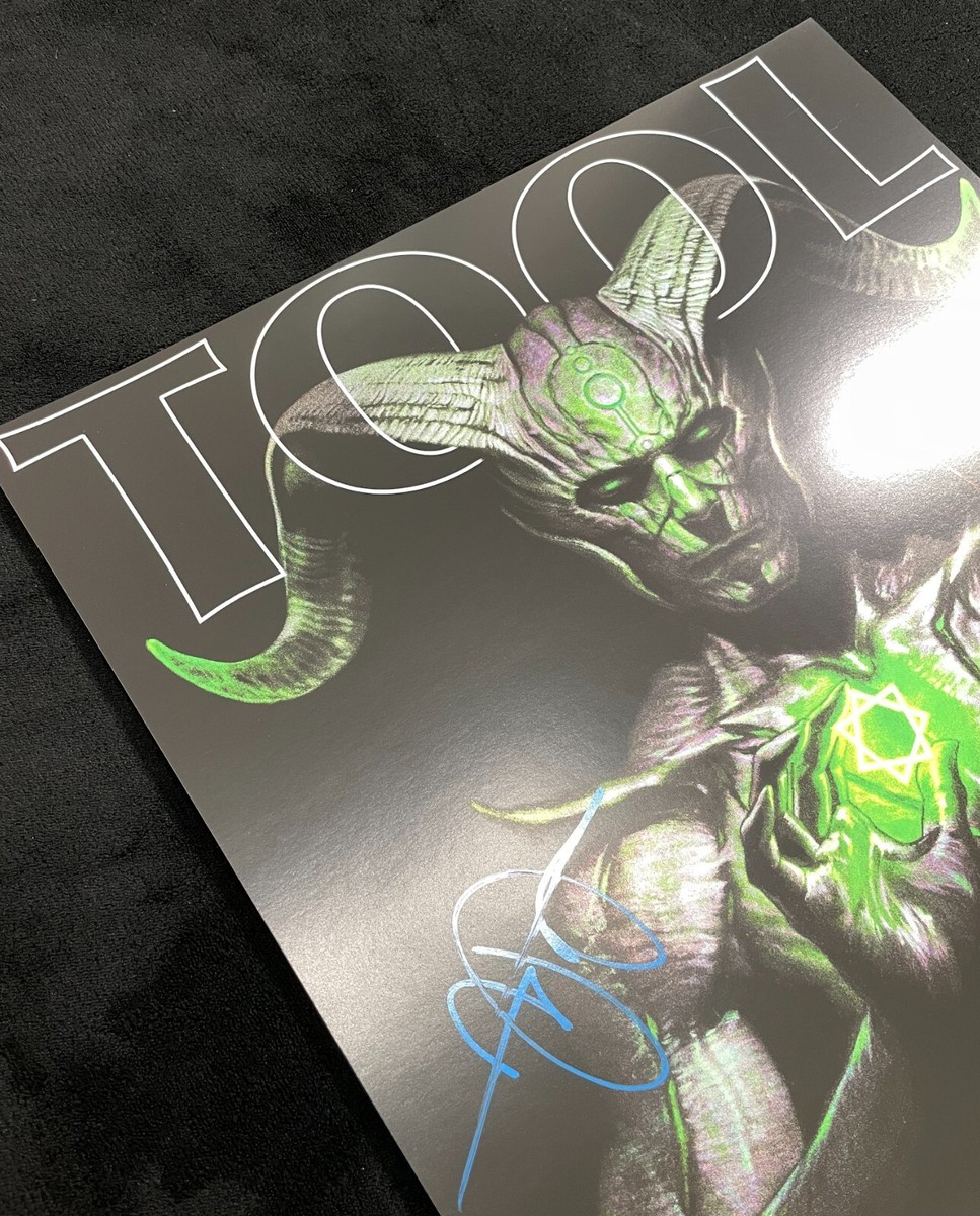 Tool Poster - Band SIGNED - COLOGNE, Germany 2022 - ADI GRANOV