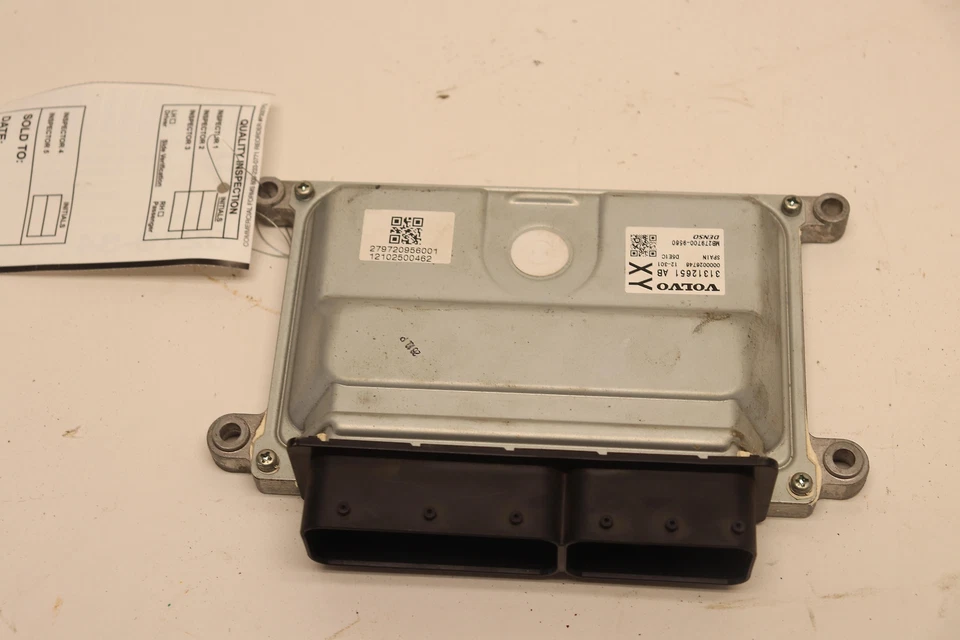2011-2013 VOLVO S60 ECM UNIDADE DE CONTROLE DE MOTOR ECU MÓDULO DE COMPUTADOR FABRICANTE DE EQUIPAMENTO ORIGINAL - Imagem 2 de 4