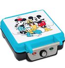 Disney Mickey & Friends 4 Slice Nonstick Waffle Maker Minnie Mickey Pluto Donald