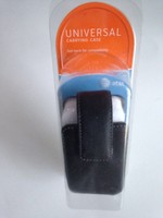 At&t Universal Carrying Case Black Leather Fits Nokia Samsung Sony Ericsson At&t Universal Carrying Case Black Leather Fits Nokia Samsung Sony Ericsson