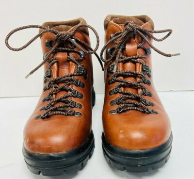 Vintage Scarpa Brown Leather Hiking 