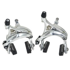 TEKTRO R539 Caliper Brake Set 47-59mm with QR Recessed Mount , Silver