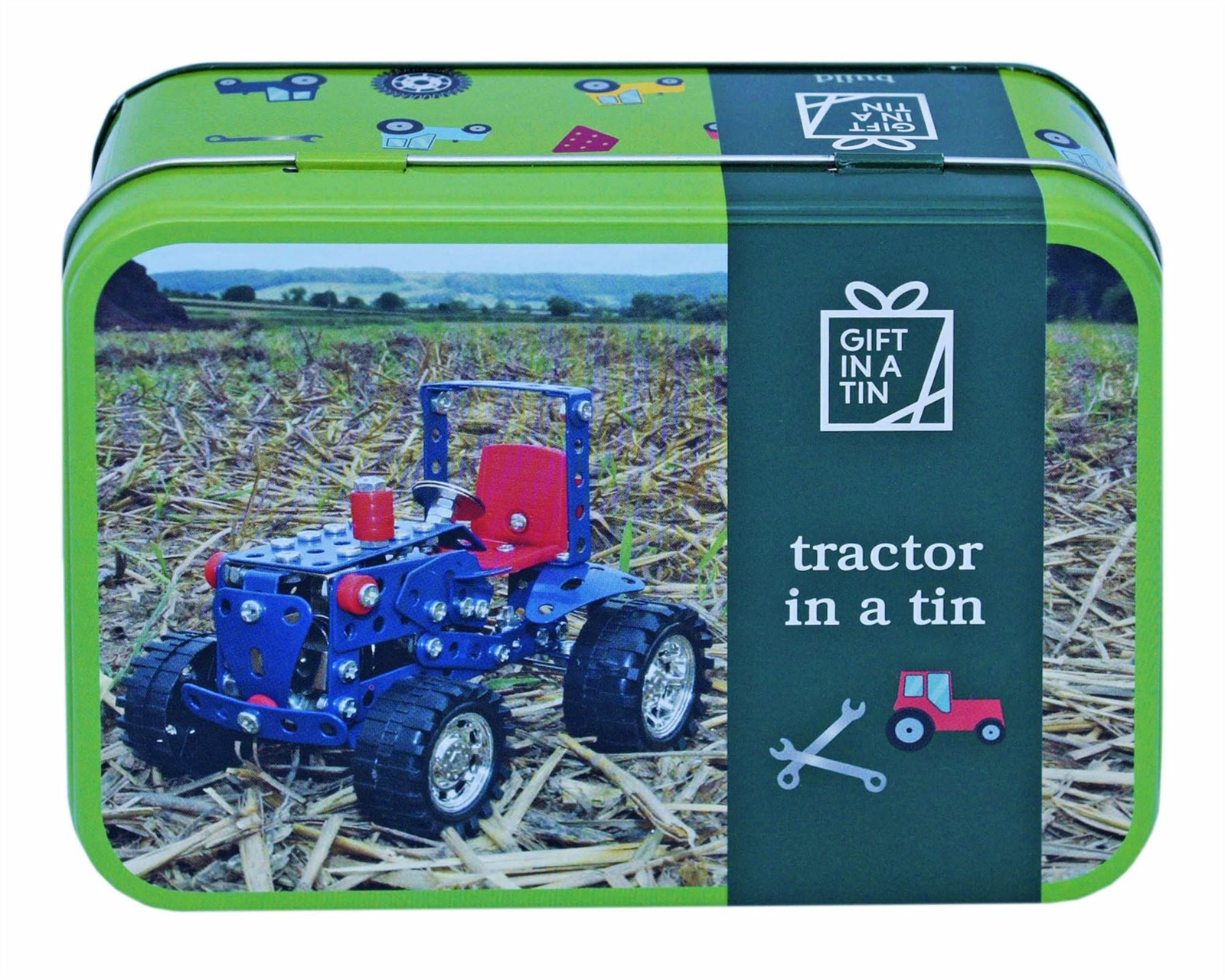 Apples To Pears - Build - Gift In A Tin - Tractor in A Tin Construction Kit