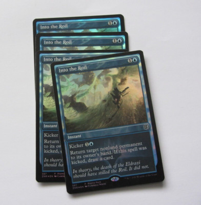 Into the Roil - Magic the Gathering Promo Pack Folienspielset NM