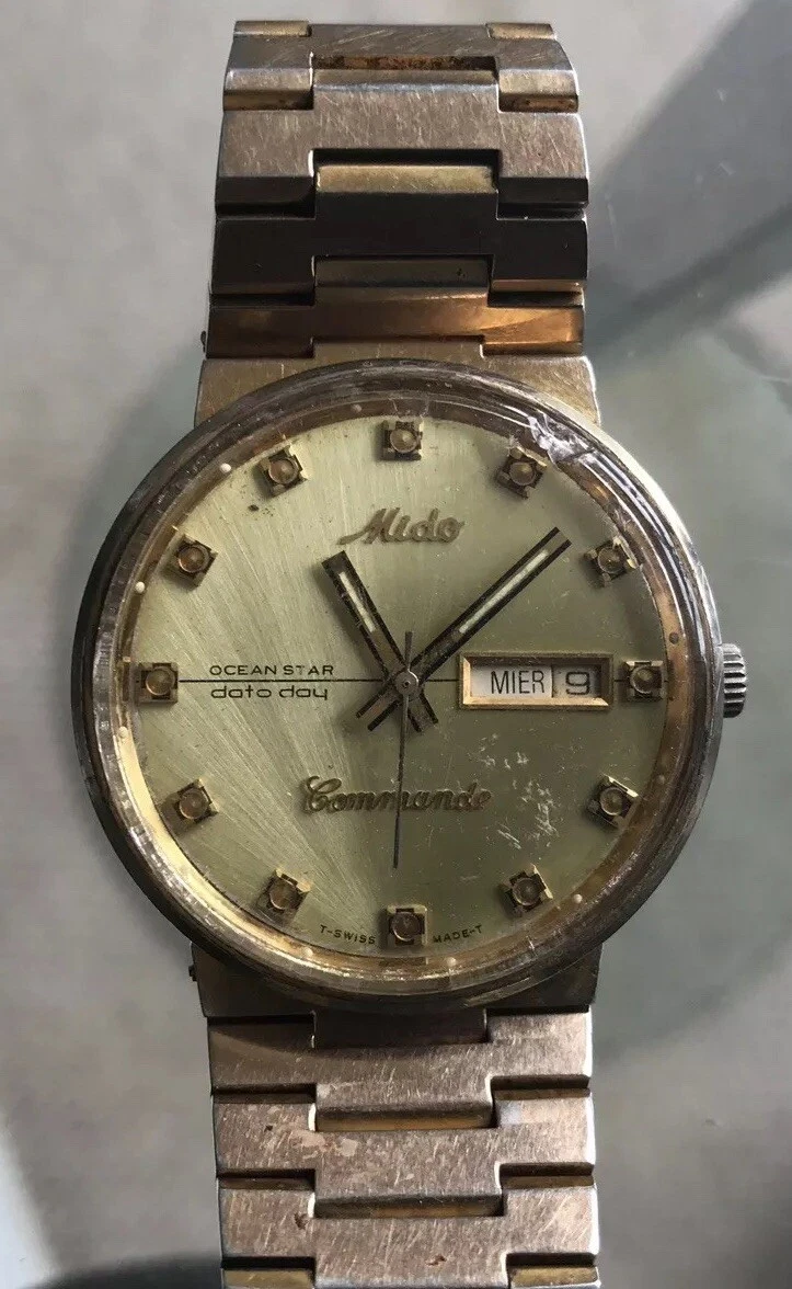 Mido Commander Ocean Star Datoday Automatic Men s Gents Swiss