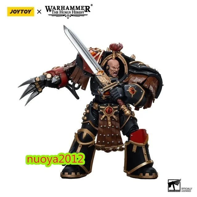 JOYTOY JT9770 1:18 Ezekyle Abaddon Primer Capitán de la XVlta Legión Figura Cuerpo Foto 4 de 4