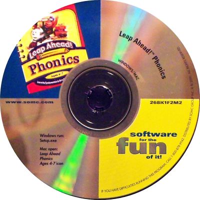 The Learning Company Leap Ahead! Phonics CD Rom Game for (Mac & Windows) 2000