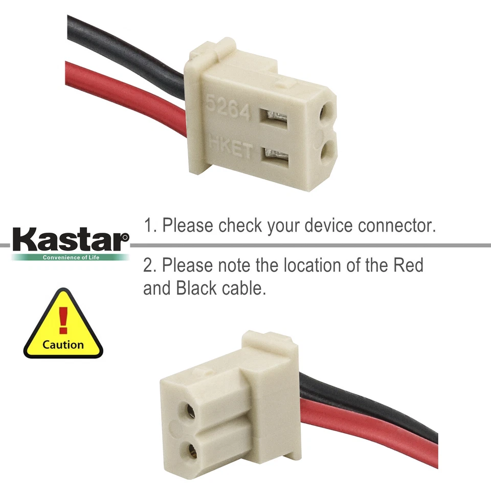 Batería Kastar Ni-MH para Audiovox AP55AAAH3 TL1000 TL1100 TL1102 TL1200A TL9035 Foto 2 de 3