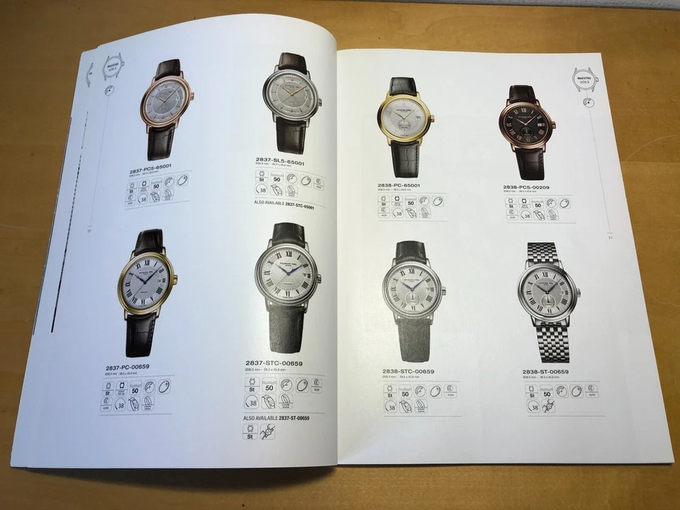 Katalog Catalogue RAYMOND WEIL - Masterbook Uhren 2015 2016 - English - Image 3 of 4