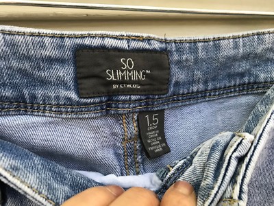 Jean Femme Chico's So - Taille 1.5 - Coupe Crop Délavé Stretch - Léger Et Confortable