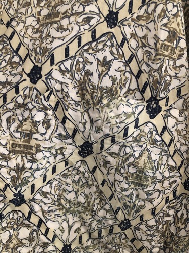 Gant Salty Dog Shirt Men Large Imperial Poplin Geo Tile Block Print Short Sleeve - Picture 8 of 17