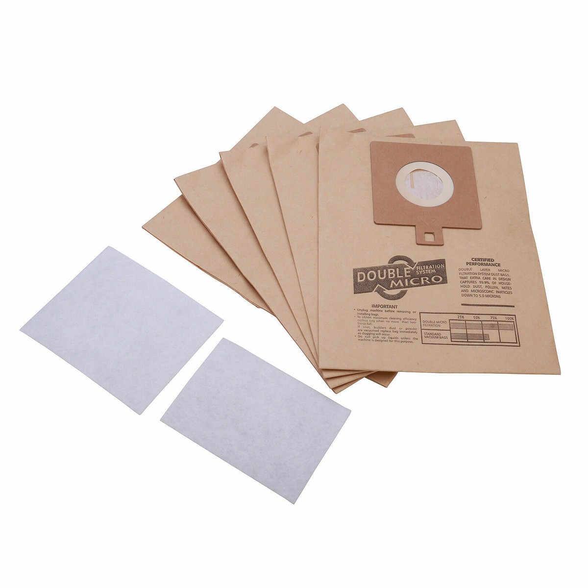 Electrolux U59 Powerlite Z3318 Vacuum Cleaner Hoover Dust Bags x 5